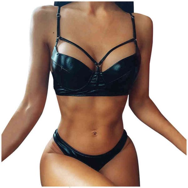 black solid metallic bikini womens bikini set swimsuit two piece filled bra swimwear beachwear biquini, White;black